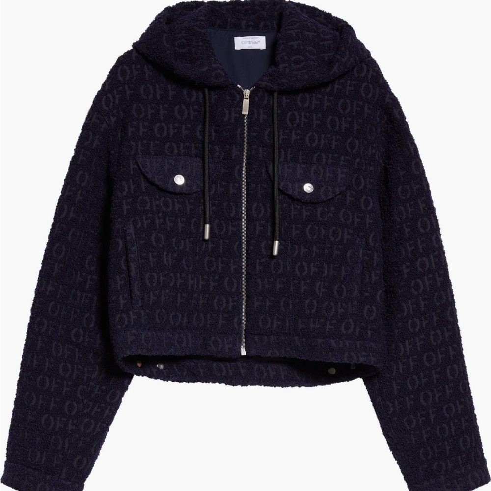 Off-WhiteDark Blue Jacket